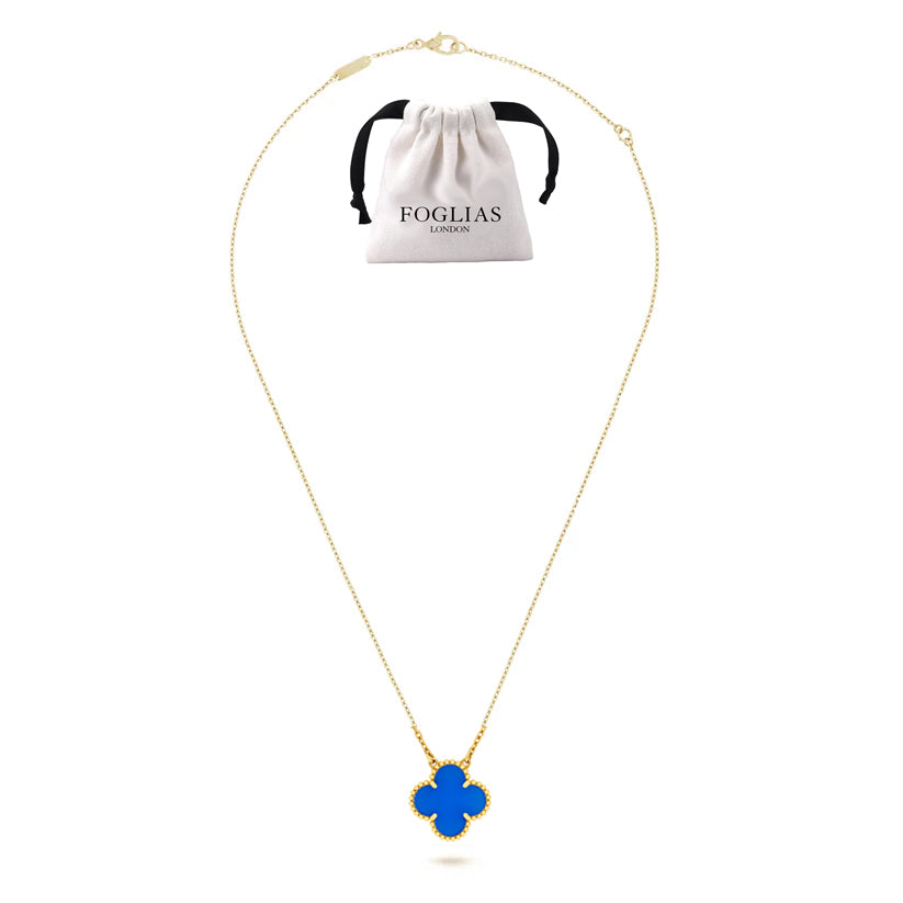 BLUE VAN CLEEF NECKLACE by FOGLIAS LONDON