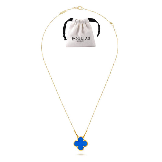 BLUE VAN CLEEF NECKLACE by FOGLIAS LONDON