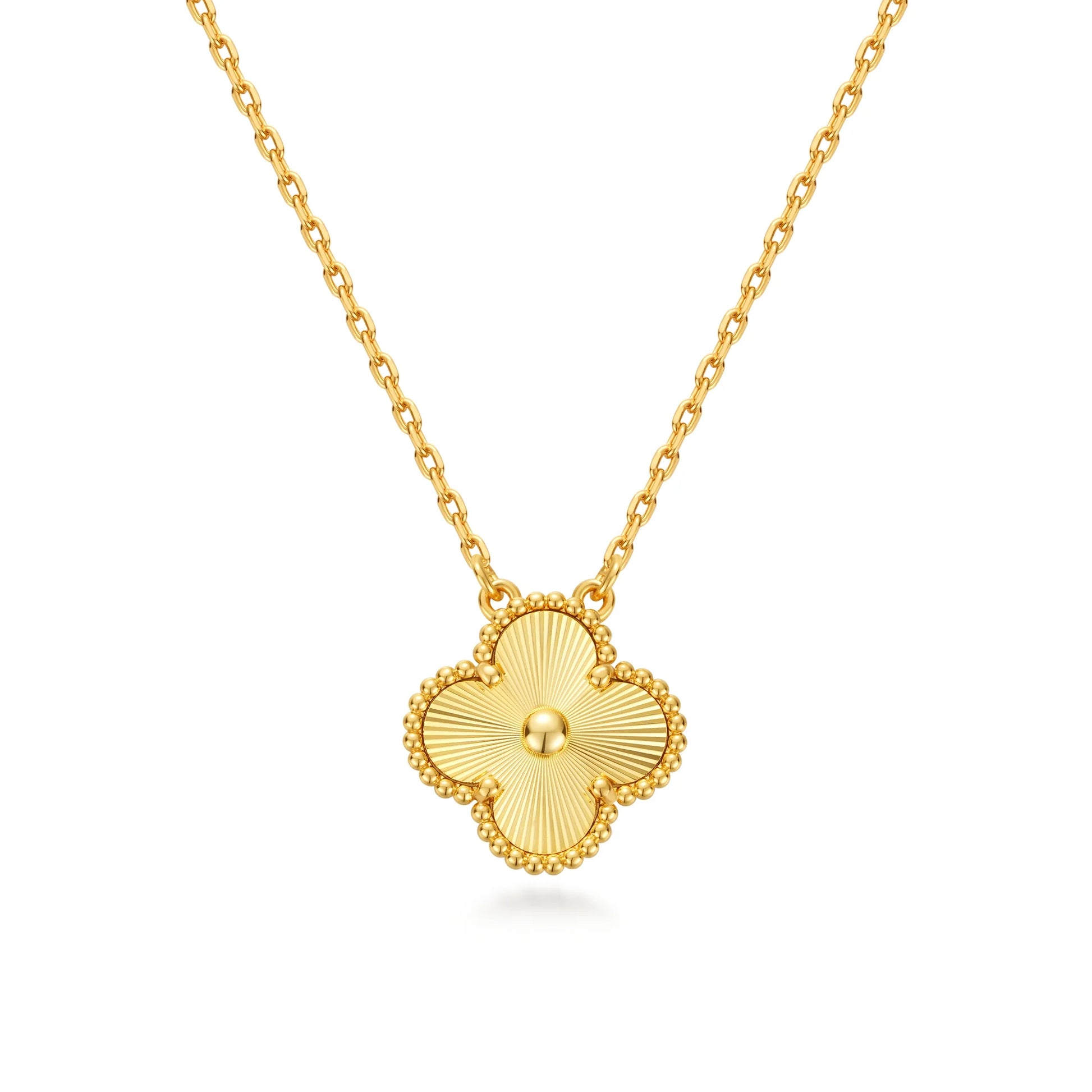 GOLD VAN CLEEF NECKLACE by FOGLIAS LONDON