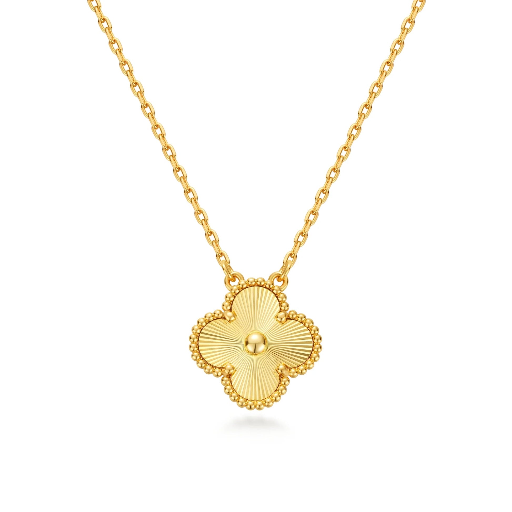 GOLD VAN CLEEF NECKLACE by FOGLIAS LONDON