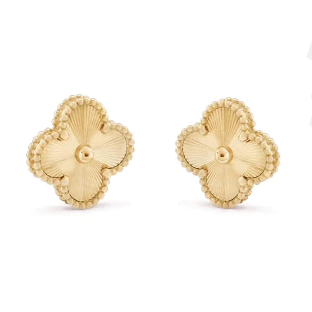 GOLD VAN CLEEF EARRINGS by FOGLIAS LONDON