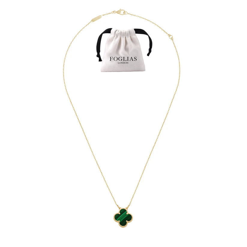 GREEN VAN CLEEF NECKLACE by FOGLIAS LONDON