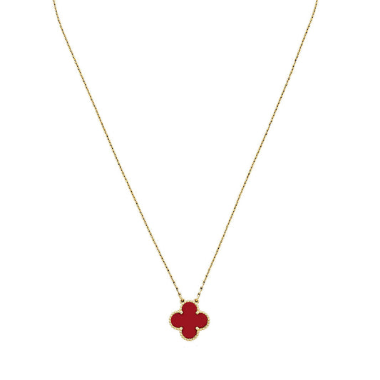 RED VAN CLEEF NECKLACE by FOGLIAS LONDON