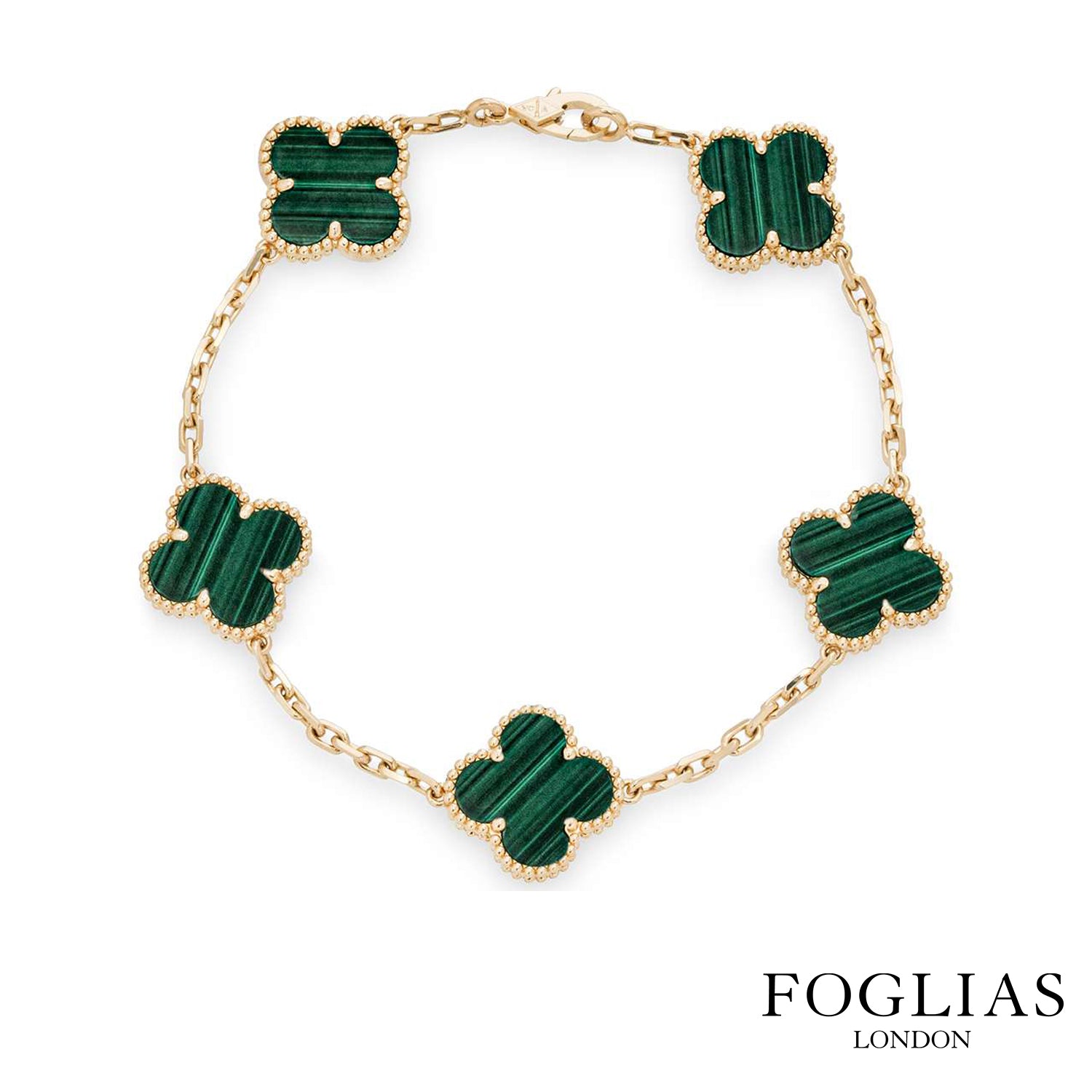 GREEN VAN CLEEF BRACELET by FOGLIAS LONDON