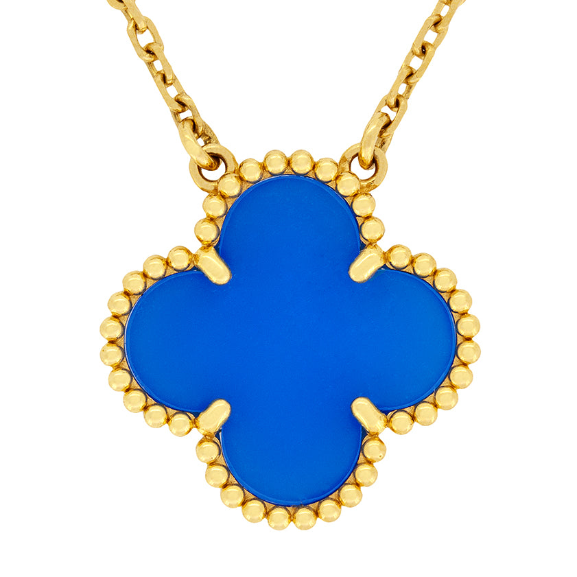 BLUE VAN CLEEF NECKLACE by FOGLIAS LONDON