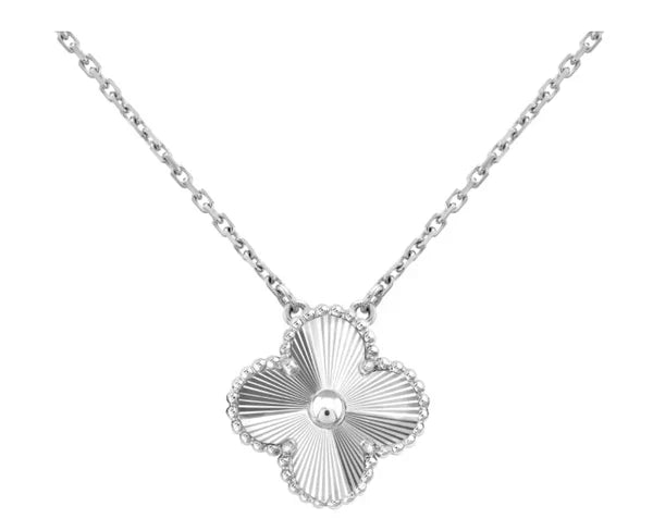 SILVER VAN CLEEF NECKLACE by FOGLIAS LONDON